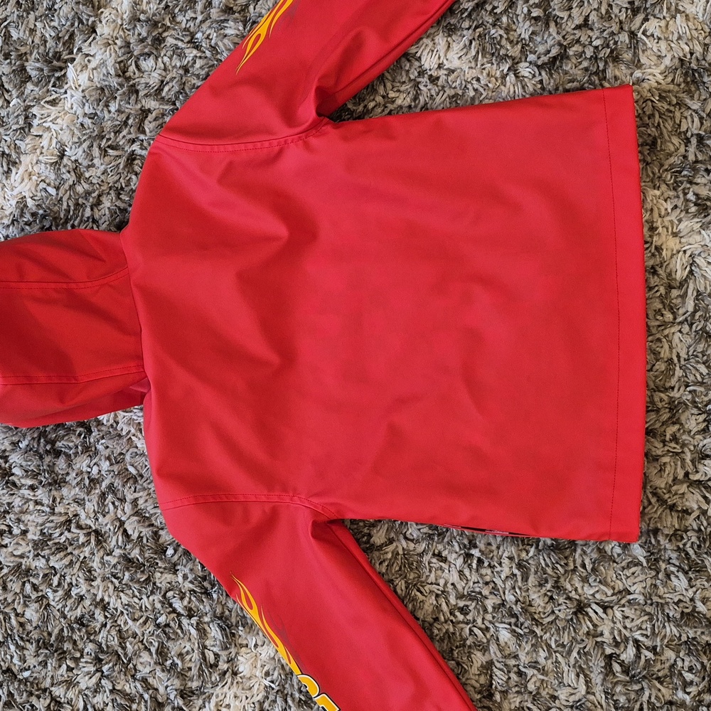 Disney Store Lightning McQueen Rain Jacket - Picture 5 of 11